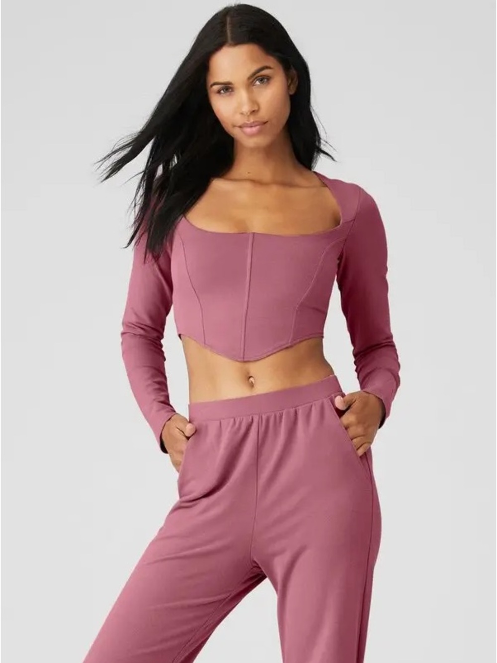 Alo Yoga Soft Sculpt Long Sleeve Top